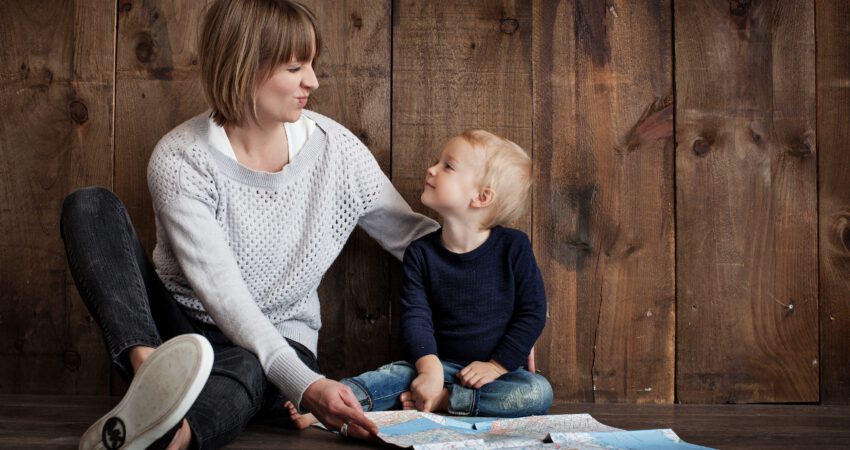 Mama pracująca zdalnie